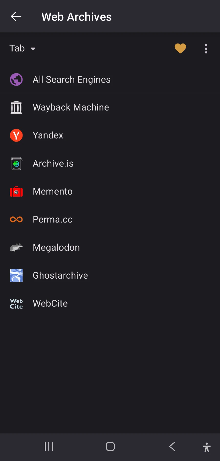 Web archives archive site selection 